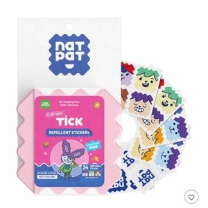 NatPat Tick Repellent Stickers for Kids